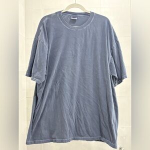 💙 Comfort Colors Heavyweight Tee Style 1717 Men’s 3XL Blue Jean EUC 💙
